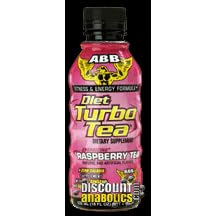 ABB Diet Turbo Tea Pre-Workout Diet & Energy Drink, Energizing Peach Tea 24 - 18 fl oz bottles