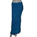 DakshCraft A-Line Skirt Cotton Long, Blue