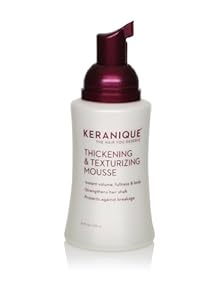 Keranique Thickening & Texturizing Mousse, 3.4 fl. oz.