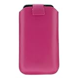 GTMax Hot Pink Universal Vertical Soft Pouch Case for Samsung Restore M570  ....