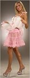 Adult Costume Accessories Womens Crinoline Slip Petticoat Sexy Light Pink Flair Skirt