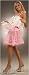 Adult Costume Accessories Womens Crinoline Slip Petticoat Sexy Light Pink Flair Skirt