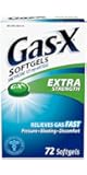 Gas-X Antigas, Extra Strength, 125 mg, 72 Softgels