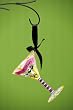 Pink is Not Just a Color, It's an Attitude! Martini Christmas Ornament