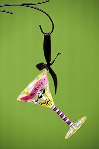 Pink is Not Just a Color, It's an Attitude! Martini Christmas Ornament