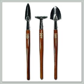 Three Piece Bonsai Tree Garden Tool Kit