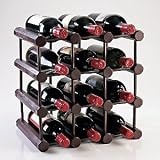 Modular 12 Bottle Wine Rack (Mahogany