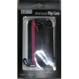 IpodTouchFlipCaseBlackwithPinkStripe