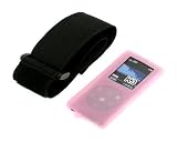 Samsung MP3 YP-K3 Silicone Case with Arm Band-Pink