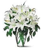 Perfect White Lilies
