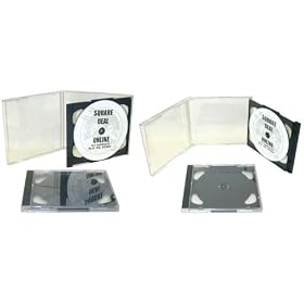 10 Allsop Double Strong Boxes CD Jewel Case #CD2R10DGPR - Durable and Shatter Proof CD Cases by 