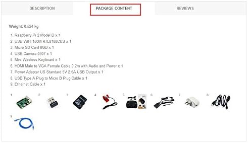 [Package C] Raspberry Pi 2 Model B 900MHz Quad-core ARM Cortex-A7 CPU 1GB RAM + USB WiFi Camera Mini Wireless Keyboard etc. @XYG