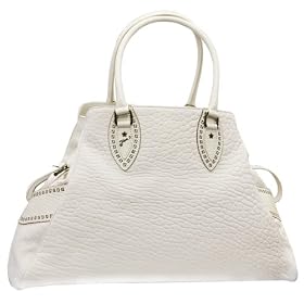 Fendi White Leather De Jour Grande Handbag 8BN158-YJ5-F0PA5