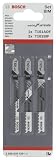 Bosch Laminate Jigsaw Blades (2 x T101 BIF, 1 x T101 AOF)