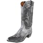 1883 by Lucchese Men's N8657 5/4 Western Boots,Stonewash Grey/Black,8.5 D(M)US