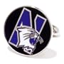 Northwestern Wildcats NCAA Logo'd Executive Cufflinks w/ Jewelry Box by Cuff Links