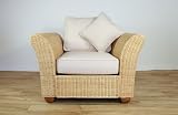 Conservatory furniture KINGSTON WICKER Designer Armchair