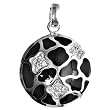 Silver Stone Pendants, Size: 28mm