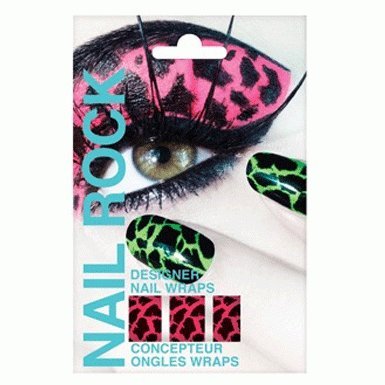 Nail Wrap (Giraffe/ Pink)