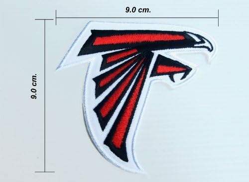 Atlanta Falcons Patch Logo Embroidered Iron on Patches 1 Pcs.