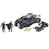 The Dark Knight Stealth Launch Batmobile with 2 Figures Toy