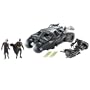 The Dark Knight Stealth Launch Batmobile with 2 Figures Toy