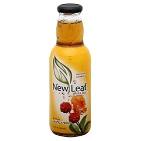 New Leaf Tea, Tea White Ginseng Honey, 16.9-Fluid Ounce