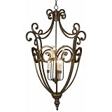 Checkolite Fiore 6 Light Chandelier Aged Copper
