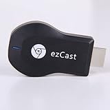 EZCAST W2 iPush HDMI Full HD Streaming Media Player Android Wi-Fi Anzeige Miracast DLNA Airplay 720/1080p Ausgang Farbe Schwarz