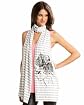 \#1 bebe.com Teatime Mini Stripe Scarf
