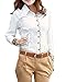 Women Summer Career Lady Black/White Leopard T Shirt Blouse Tops