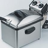 220 Volt (NOT USA COMPLIANT) Domo Deep Fryer Stainless by Domo