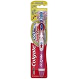 Colgate 360 ActiFlex Sonic Powered Toothbrush, Full Head Medium (Pack of 6)
