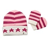 SmartWool Baby Twinkler Set - Infants' Blossom/Azalea Heather, 12-24mo