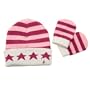 SMARTWOOL BABY TWINKLER SET - 6-12M - BLOSSOM / AZALEA HEATHER