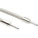 Stainless Steel 316 Super MiniFlex Hose w/304 Braid, Male Pipe Fittings, 1/4ID, 12" L, .39" Bend