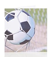 Football & Net Blank Card