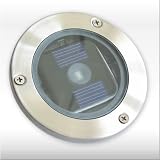 Eigenschaften LUNARTEC  / Bodenleuchte 'SOLAR' mit Automatiksensor - Bis zu 8 Stunden Leuchtdauer Nacht für Nacht!