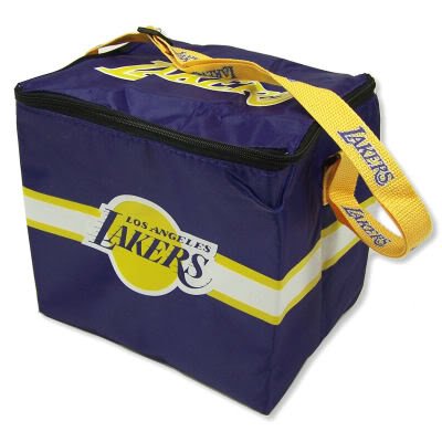 LOS ANGELES LAKERS OFFICIAL 12 PACK COOLER BAG
