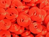 Red Licorice Wheels (Haribo) 1 Lb.