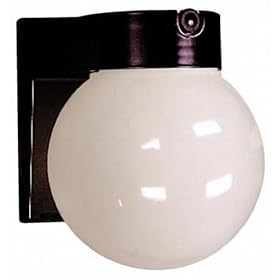 Lights of America 9002 18 Watt Fluorescent Wall Light, Bronze