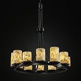 Alabaster Rocks Dakota Twelve Light Chandelier