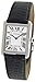 Cartier Men's Tank Solo Stainless Steel Black Leather Watch #W1018355