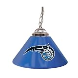 Trademark Poker NBA1200-OM Orlando Magic NBA Single Shade Bar Lamp - 14 inch