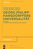 ISBN 9783110251074 product image for Georg Philipp Harsdörffers Universalität: Beiträge zu einem uomo universale des  | upcitemdb.com