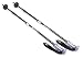 Sports : Komperdell Mountain Explorer Trekkingstock, 70-140 cm, schwarz