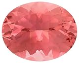10x8mm Oval Cut Pink Tourmaline Loose Gemstone