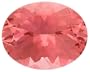 10x8mm Oval Cut Pink Tourmaline Loose Gemstone