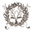 Laurel Leaf Wreath with Berries