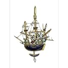 Ship Pendant - Treasures of the Royal Courts Exhibition Postcard